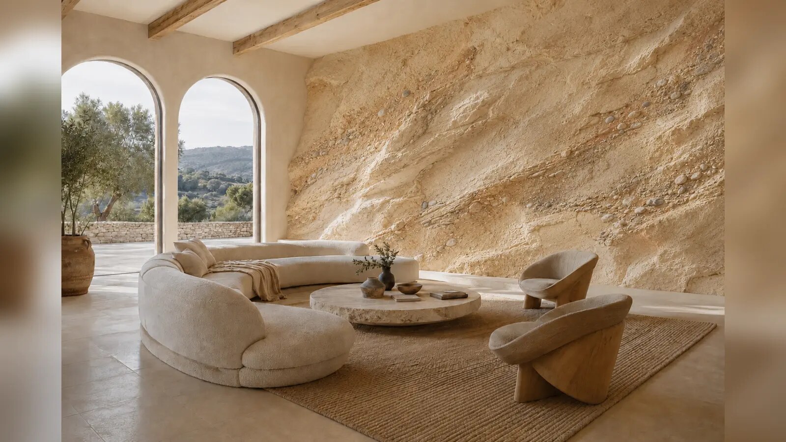 Salon Alluvions de Rustrel, Série Rustrel, photo source Village de Rustrel — Authenti-Stones™